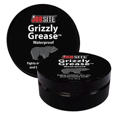 Jobsite Grizzly Grease, Amber, Paste, 3 oz