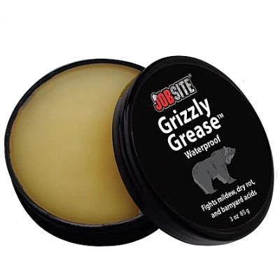 Jobsite Grizzly Grease, Amber, Paste, 3 oz