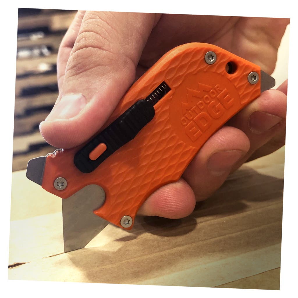 Outdoor Edge Slidewinder Series Knife, 3/4 in L Blade