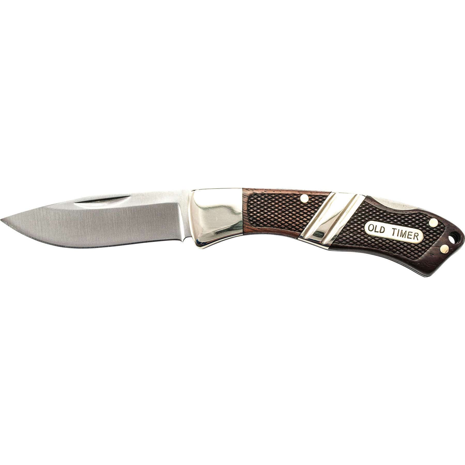 Old Timer 28OTCP Mountain Beaver Jr. Small Knife, 2-1/2 in L Blade, High Carbon Stainless Steel Blade