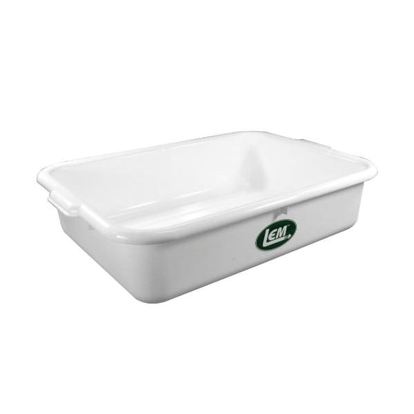LEM Meat Lug, 50 lb Capacity, Plastic, White, 15-1/2 in L, 21-3/4 in W, 7 in H