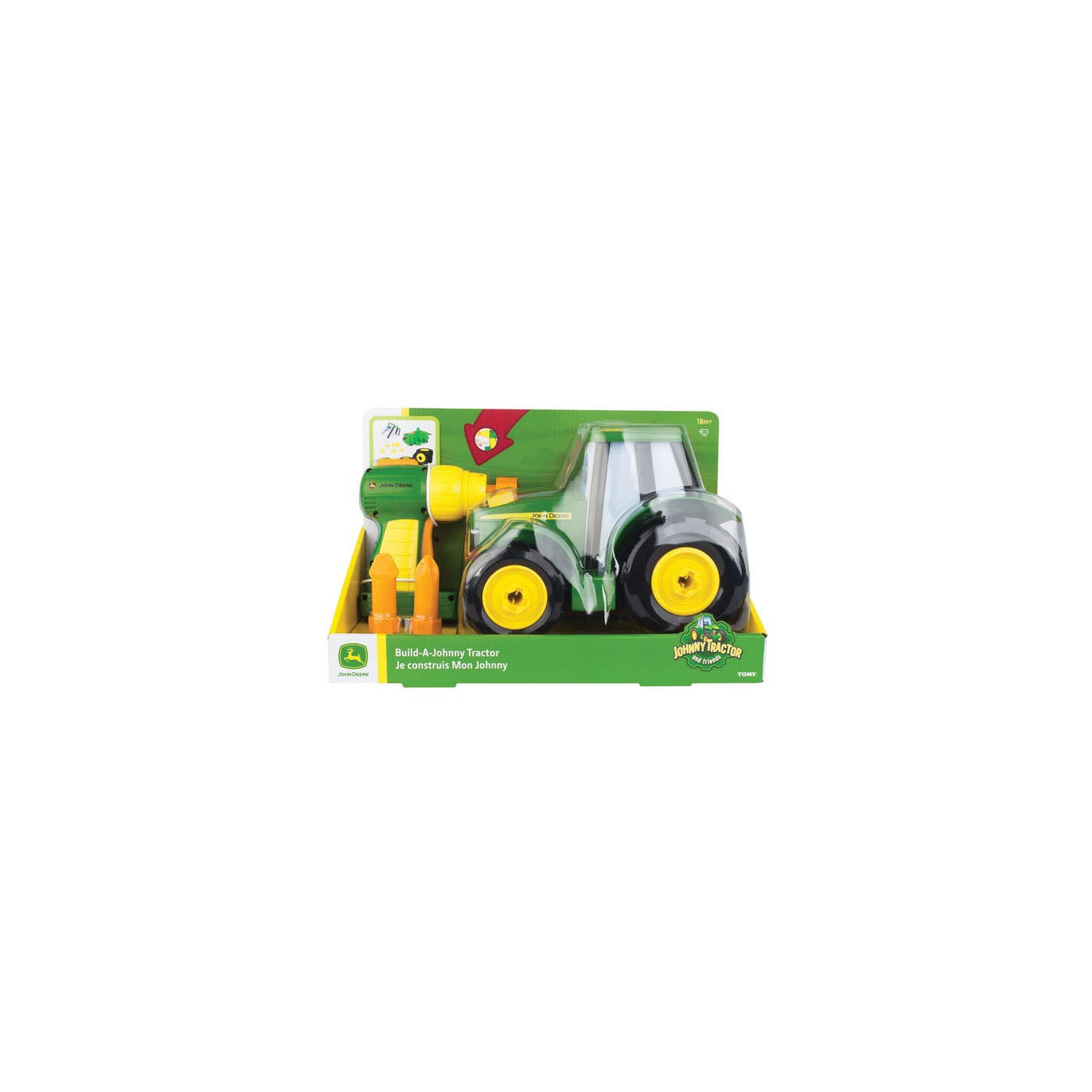 John Deere Toys Build-A-Johnny Tractor Toy