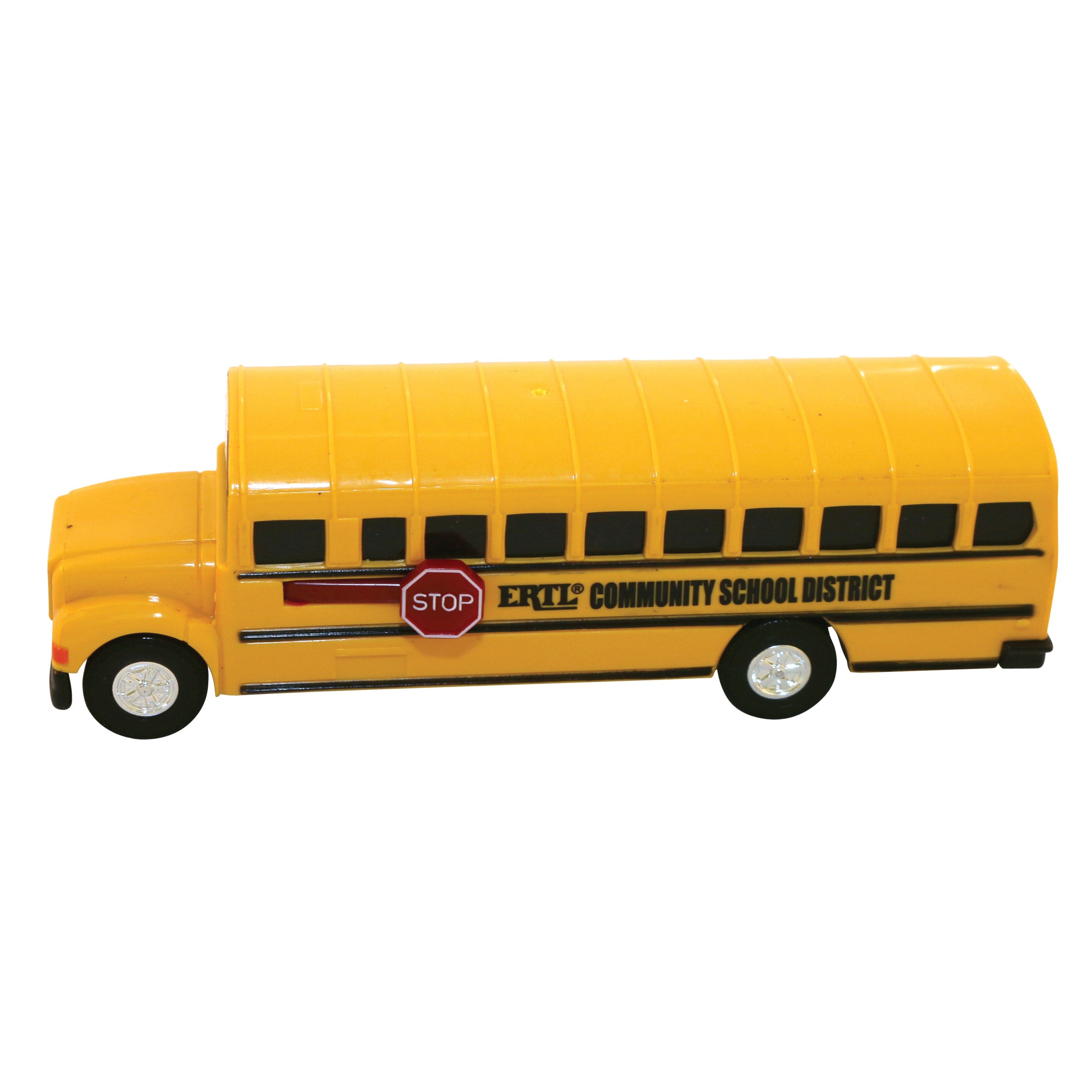 Ertl Yellow Metal School Bus Toy