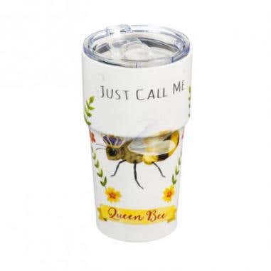 Evergreen Home Queen Bee Companion Cup with Lid