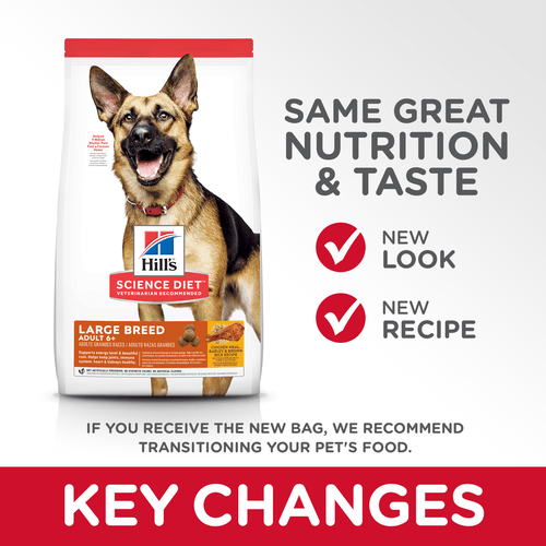 Science Diet Dog Food, L Breed, Dry, 33 lb Bag