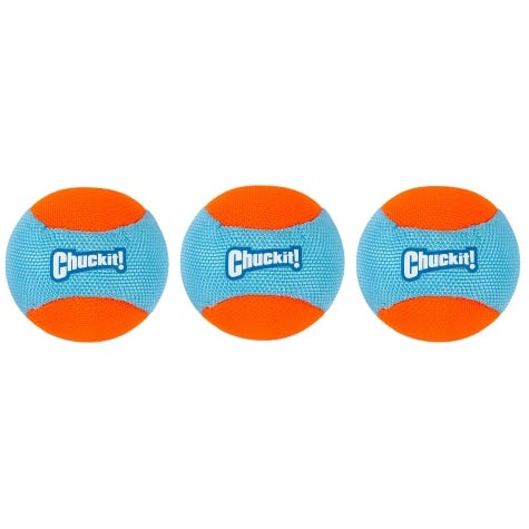 Chuckit! Dog Toy, Amphibious Ball, Blue/Orange