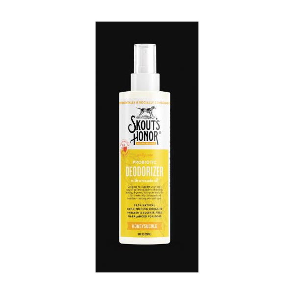 Skout's Probiotic Deodorizer, Fluid, Honeysuckle, 8 oz