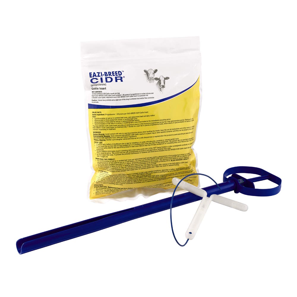 Cidr EAZI-BREED, Cattle Insert, 10/Bag
