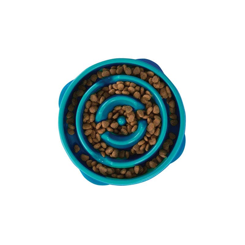 Petstages Mini Fun Feeder Drop, 8 in Dia, Mini, ABS/Plastic, Teal