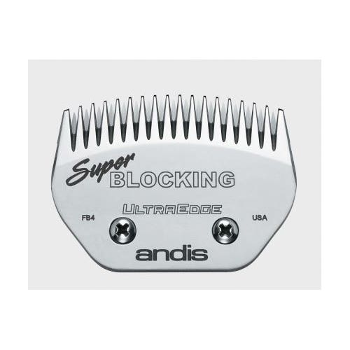 Andis UltraEdge Detachable Blade, Carbon Steel, Chrome Clamshell