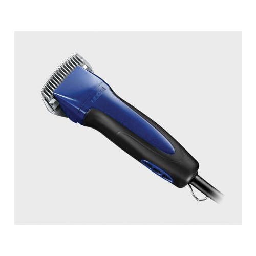 Andis Excel Detachable Blade Clipper, Carbon Steel/Polymer, Indigo Blue, Horse Pack