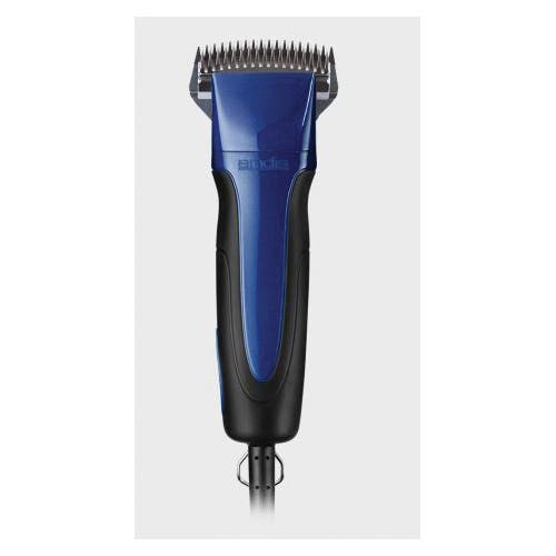 Andis Excel Detachable Blade Clipper, Carbon Steel/Polymer, Indigo Blue, Horse Pack