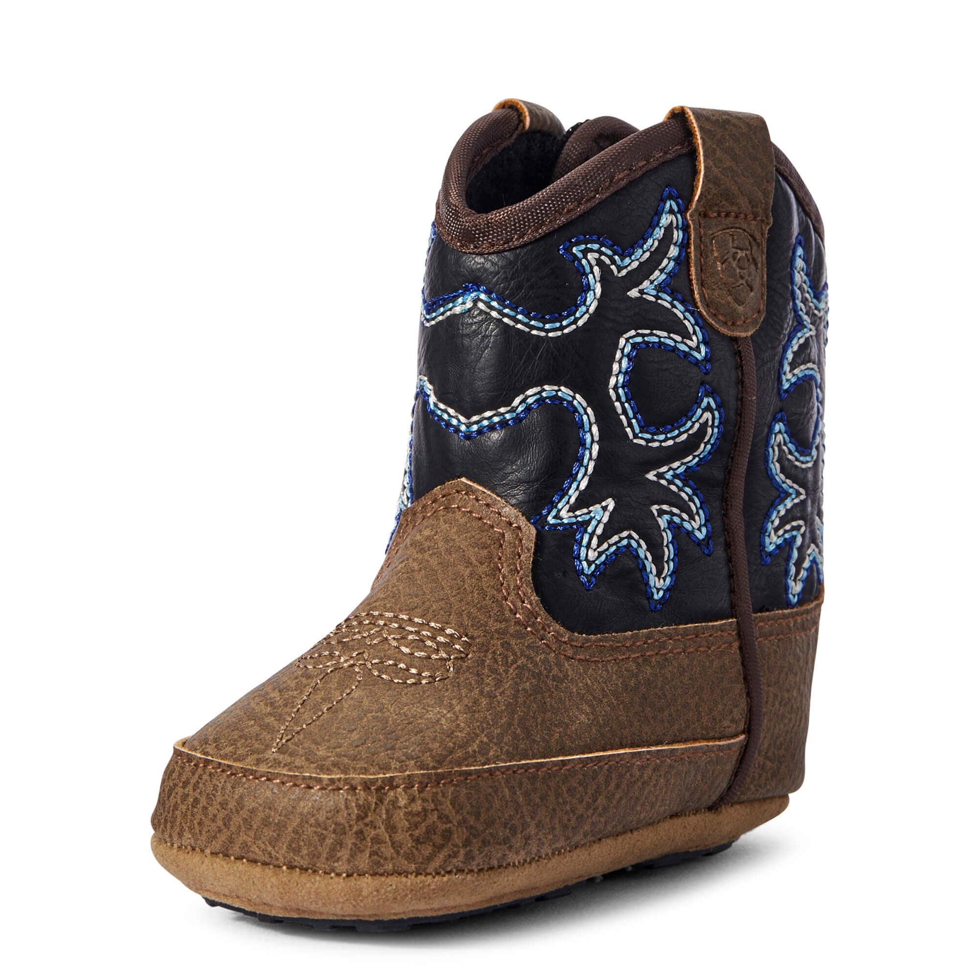 Ariat Lil' Stompers Boots, 3, Brown, EVA/Microfiber