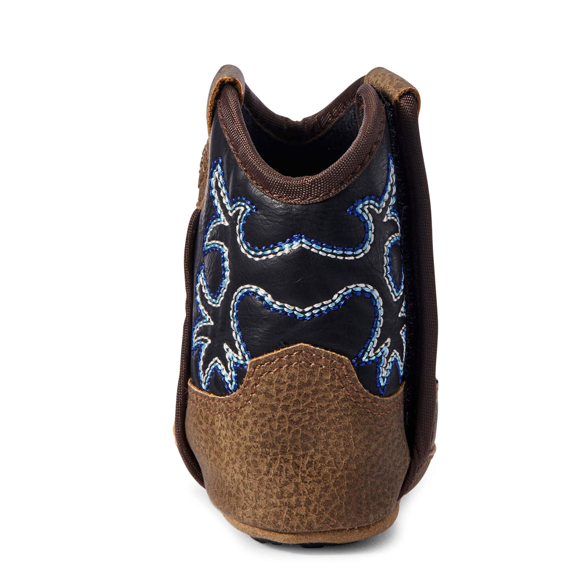Ariat Lil' Stompers Boots, Warren Style, 2, Brown, EVA/Microfiber