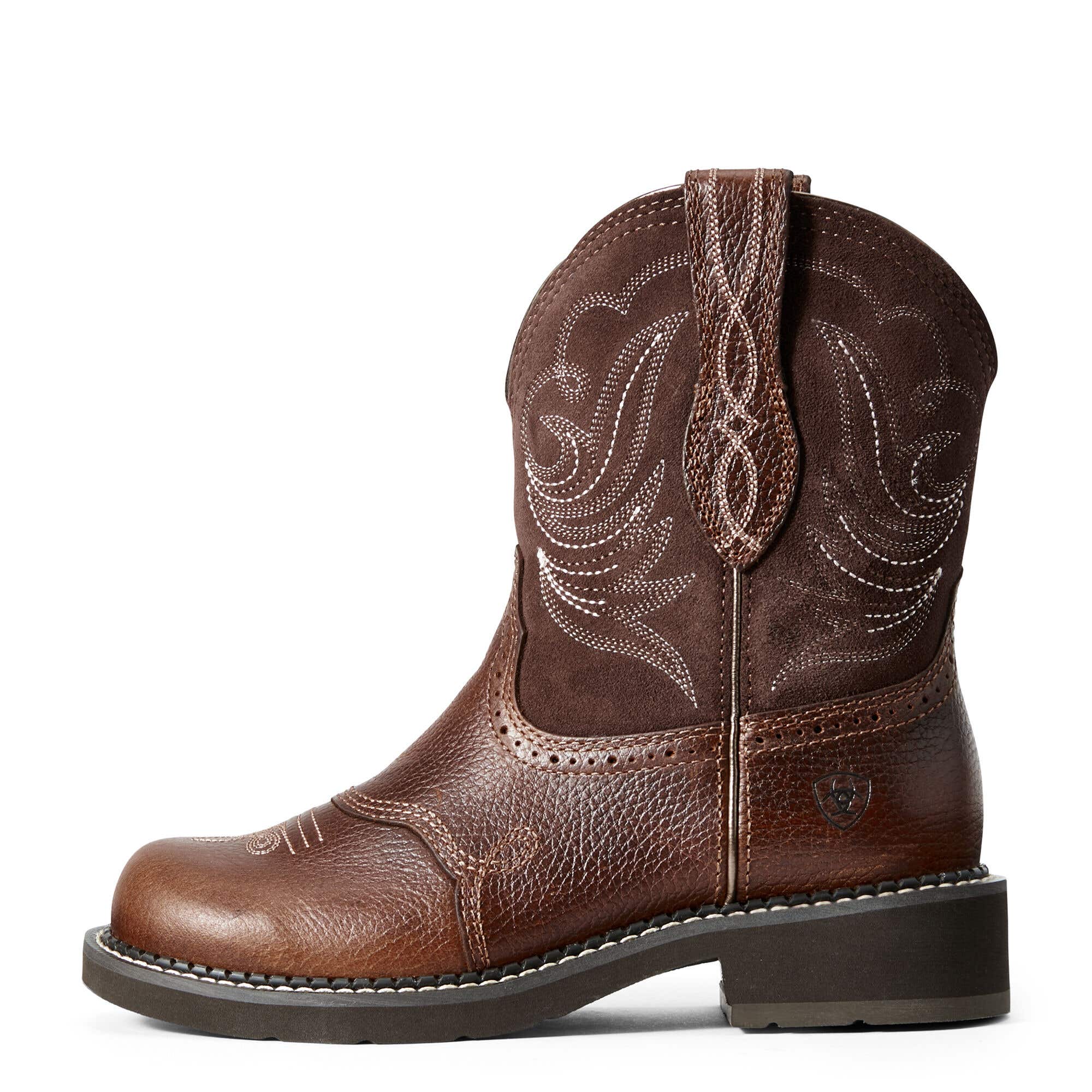 Ariat Fatbaby Heritage Dapper Series 10029492 7.5B Boots, 7.5, B W, Copper Kettle, Leather