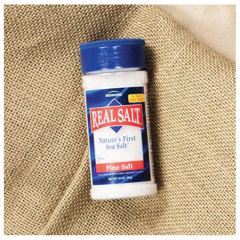 Real Salt Salt Shaker, 10 oz