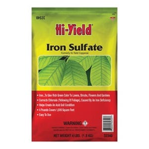 Hi-Yield Iron Sulfate Plant Food 4 lb