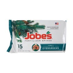 Jobes Evergreen Fertilizer Stake, 11-3-4 NPK Spike