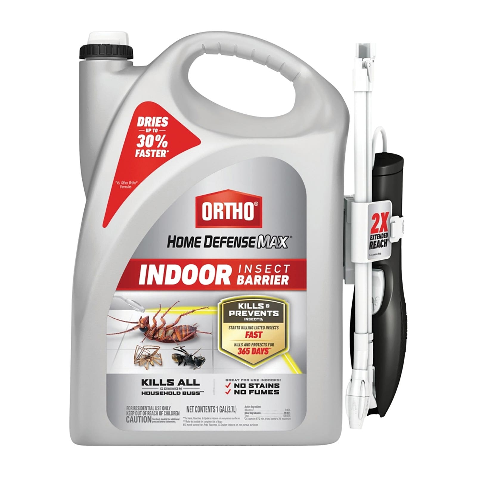 Ortho Insect Barrier, Liquid, Spray Application, Around Doors, Bathrooms, Basements, Kitchens, Windows, Indoor