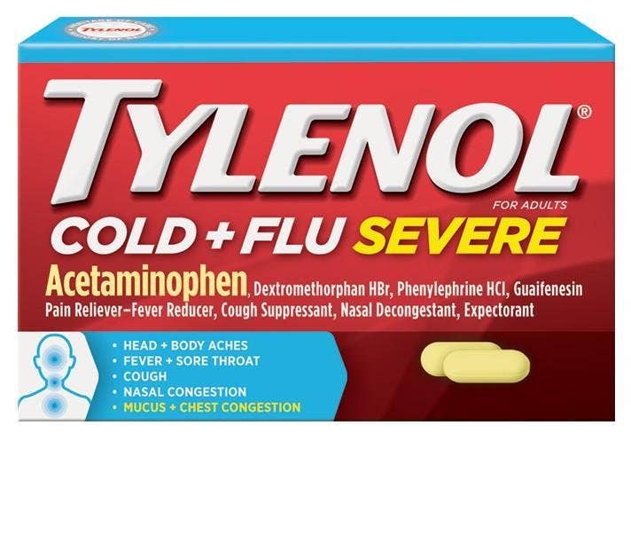Tylenol Cold + Flu Severe Medicine