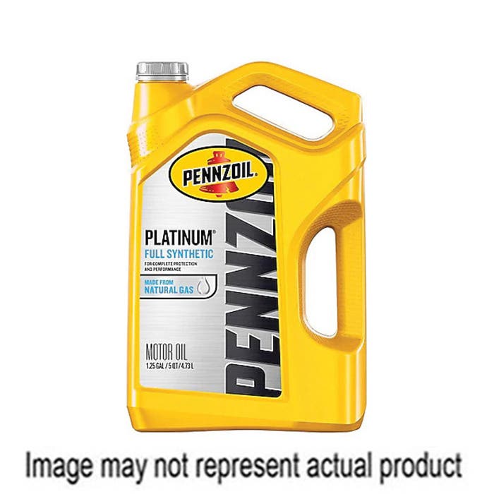 Pennzoil Platinum Series 550022689 Full Synthetic Motor Oil, 5W-30, 1 qt