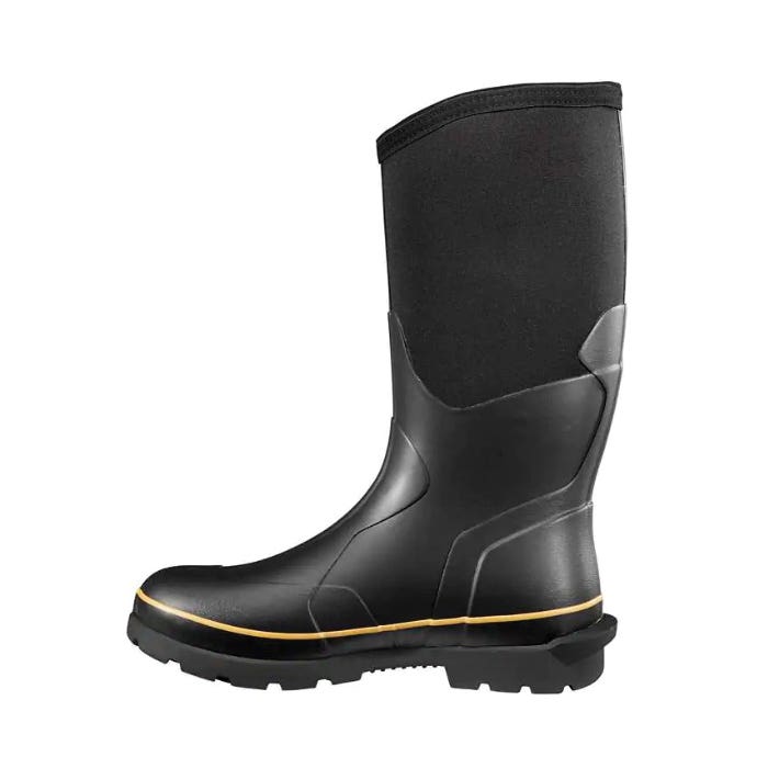 Carhartt Mudrunner Boots, 15, M W, Black, Neoprene/Rubber Upper
