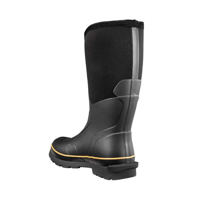 Carhartt Mudrunner Boots, 14, M W, Black, Neoprene/Rubber Upper