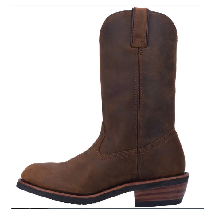 Dan Post Boots, 11, EW W, Mid Brown, Leather, Insulated: No