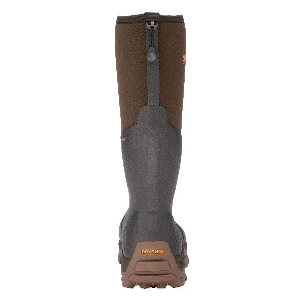 Dryshod West Work Boots, 7, Brown/Peanut, Neoprene, Insulated: Yes - 835753