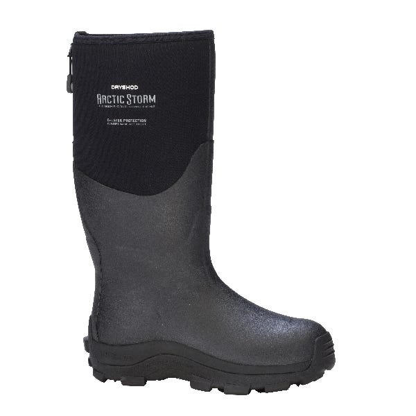 Dryshod West Arctic Storm Winter Boots, 11, Black/White, Neoprene, Insulated, -50 to 65 deg F