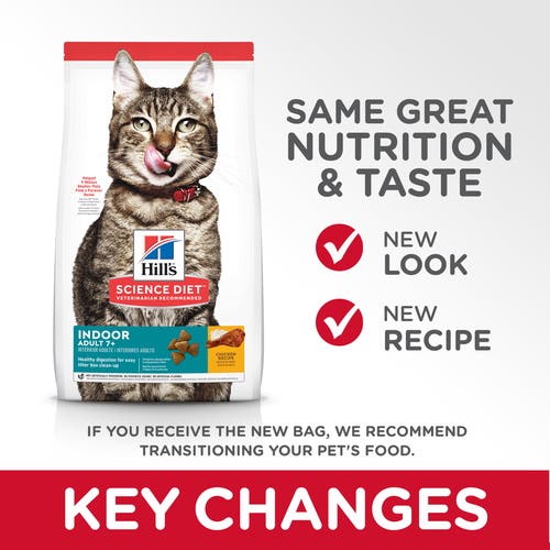 Science Diet 8874 Cat Food, Dry, Chicken Flavor, 15.5 lb Bag