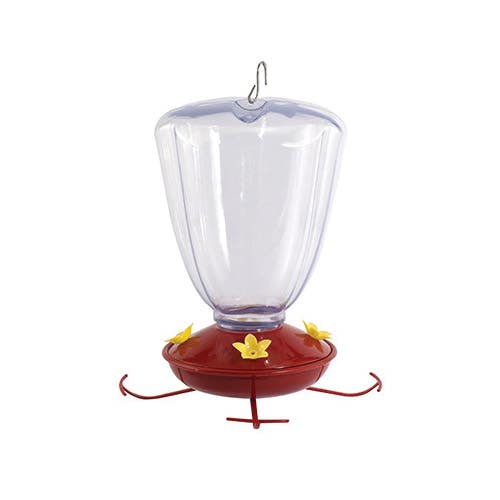 Woodlink Bird Feeder, Trumpet Flower, 32 oz, Plastic