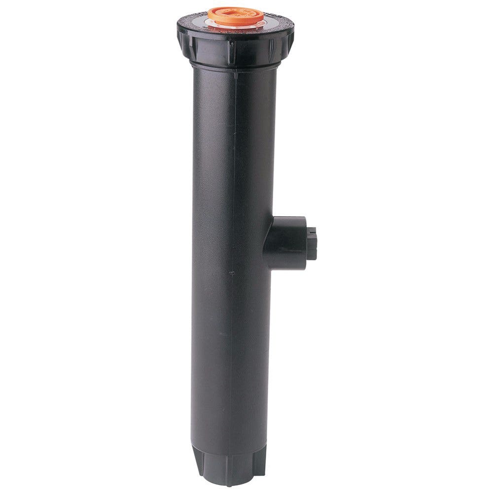 Rain Bird Pop-Up Sprinkler, 1/2 in Connection, FNPT, 2 in H Pop-Up, 4 ft, Adjustable Nozzle, Plastic