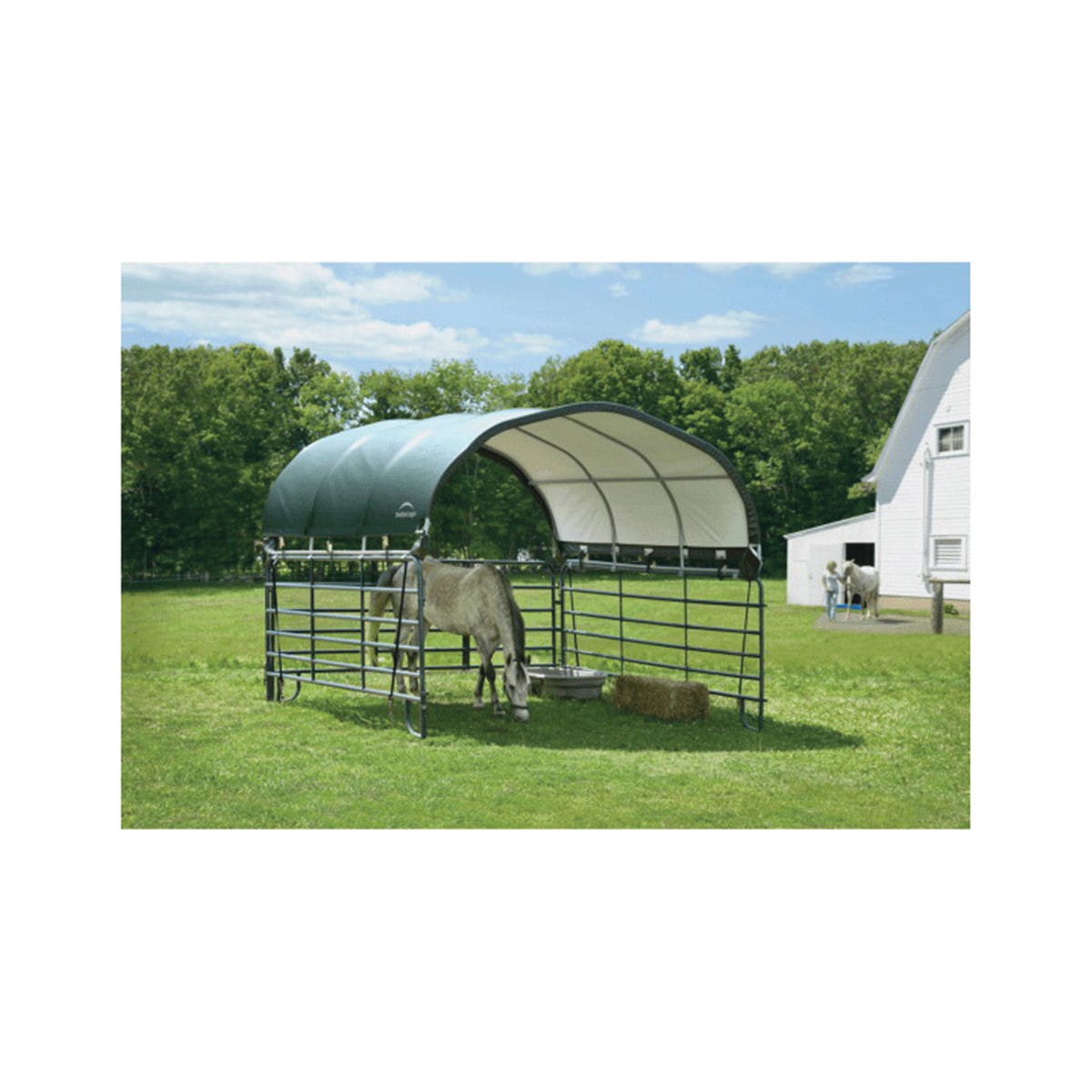 ShelterLogic 12-Ft. Corral Shelter, Green