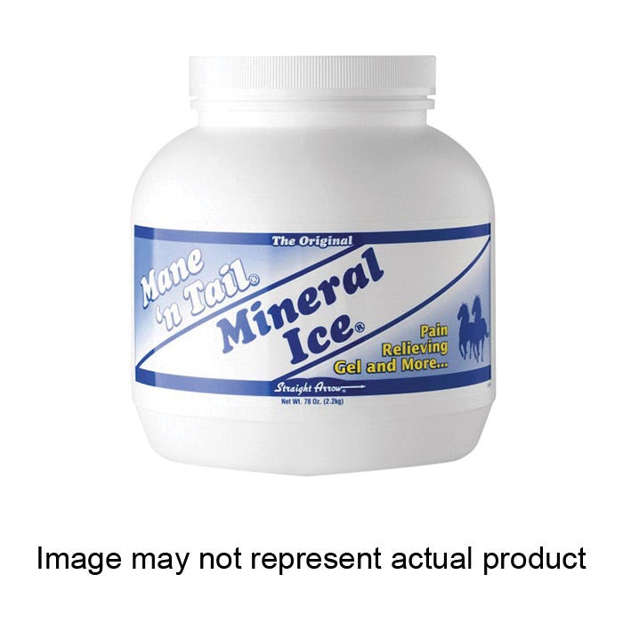 Mane 'N Tail 300106 Mineral Ice, Gel, Blue, Menthol, Minty, 16 oz