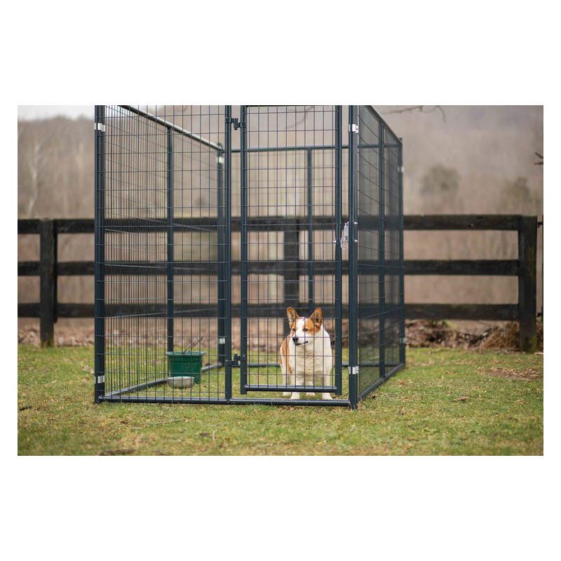 Tarter DKSMDB10 Champion Kennel 10 ft × 6 ft Blue E?Coated Steel