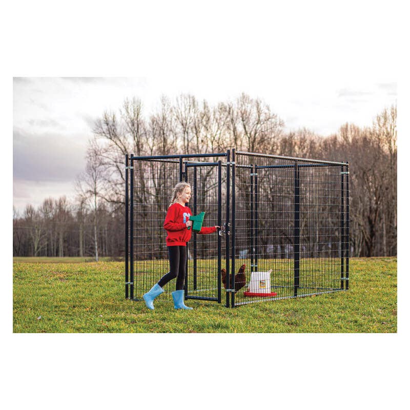 Tarter DKSMDB10 Champion Kennel 10 ft × 6 ft Blue E?Coated Steel