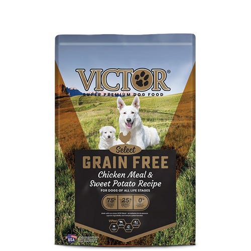 Victor Dog Food, All, Dry kibble, Chicken Meal, Sweet Potato, 30 lb