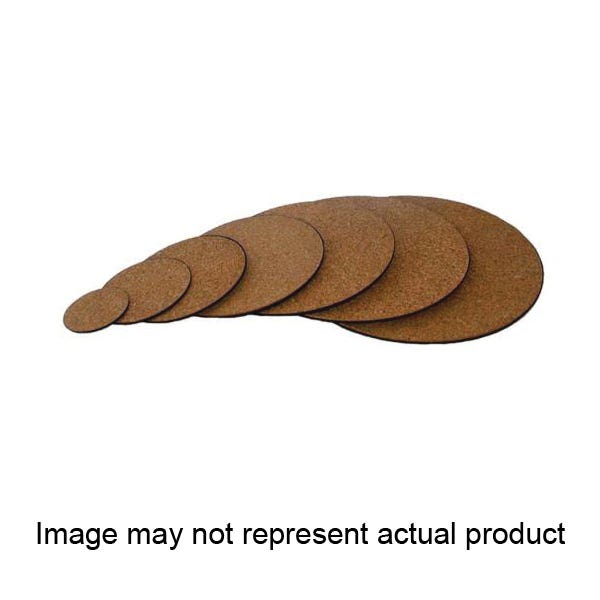 Curtis Wagner Plastics Cork Plant Mat, 14 in Dia, Assorted