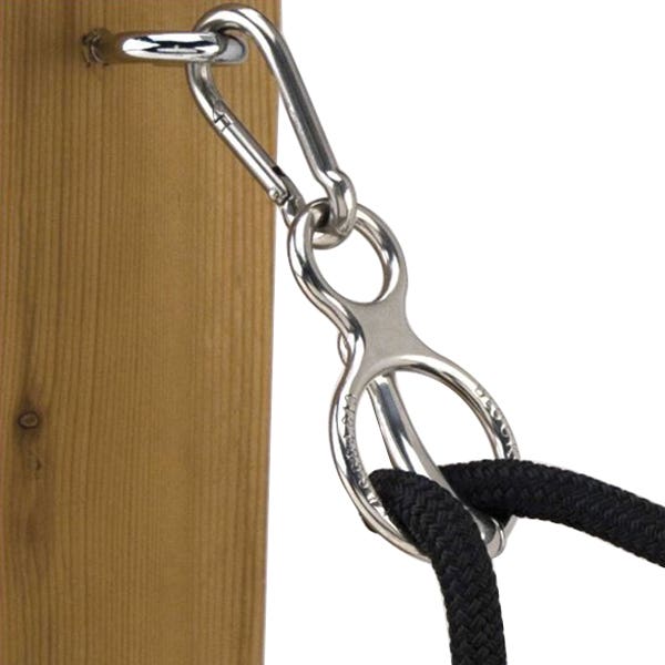 Blocker Tie Ring, Chrome