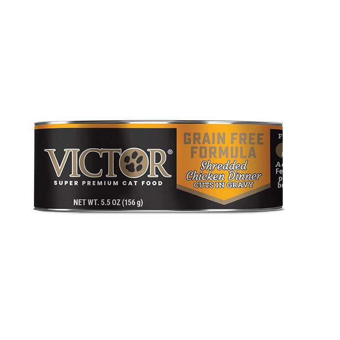 Victor Chicken in Gravy Cat Food 5.5 oz Can