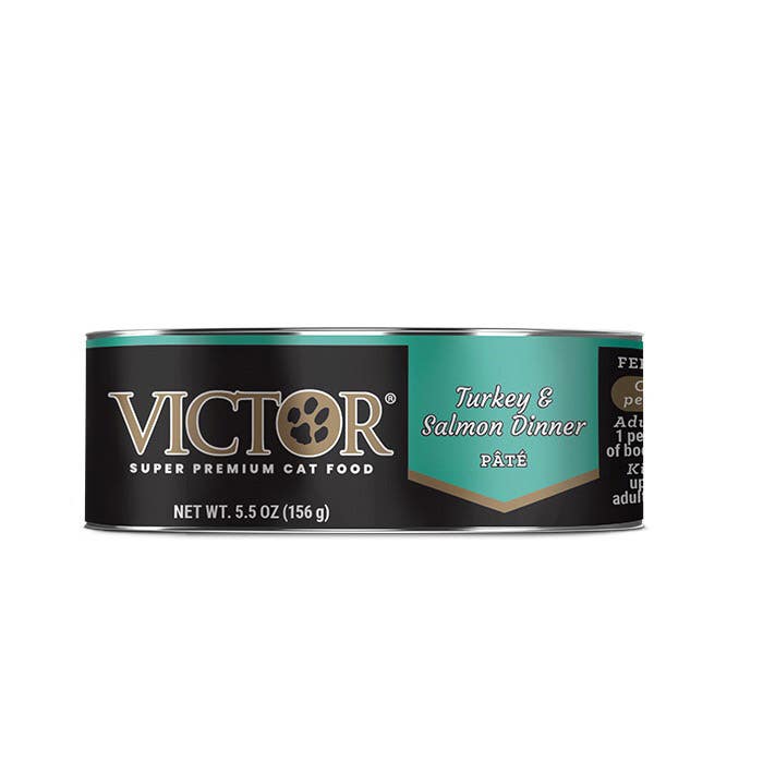 Victor Salmon & Turkey Cat Food 5.5 oz