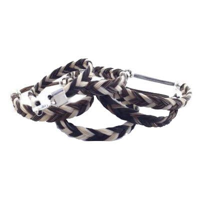 Cowboy Collectibles Bracelet, Two Tone, Leather