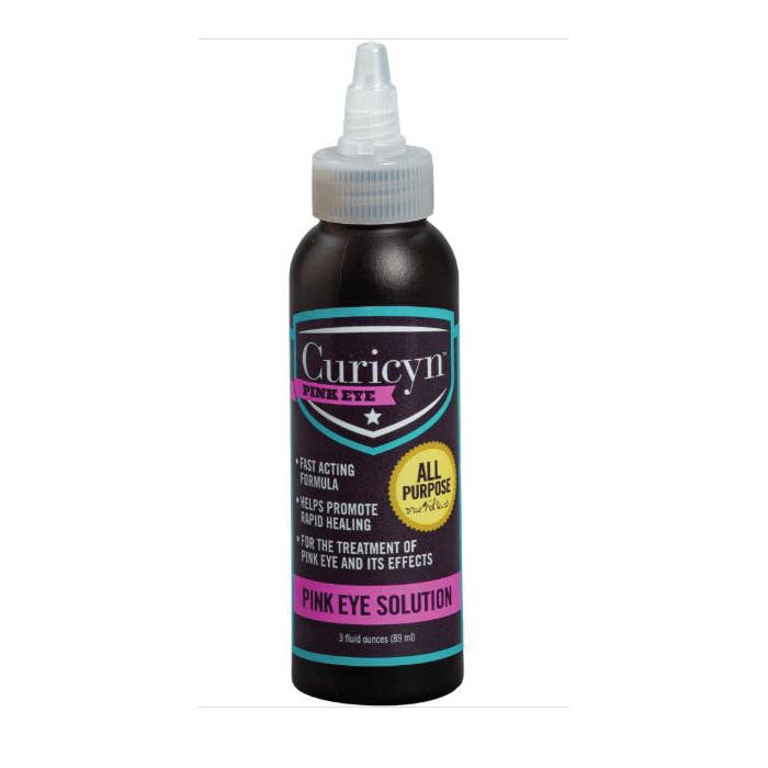 Curicyn CO1410-EA Eye Solution, Pink, 3 oz Bottle
