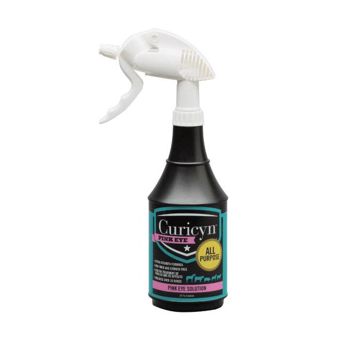 Curicyn PK1100-EA Eye Solution, Pink, 24 oz Bottle