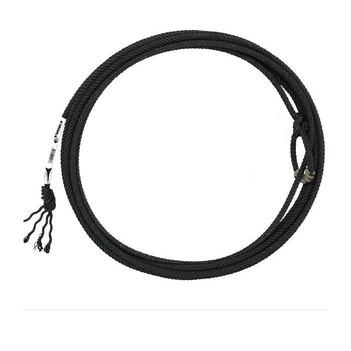 Fast Back Head Rope, 31 ft L, Extra Soft Rope, Nylon/Polyfilament, Black