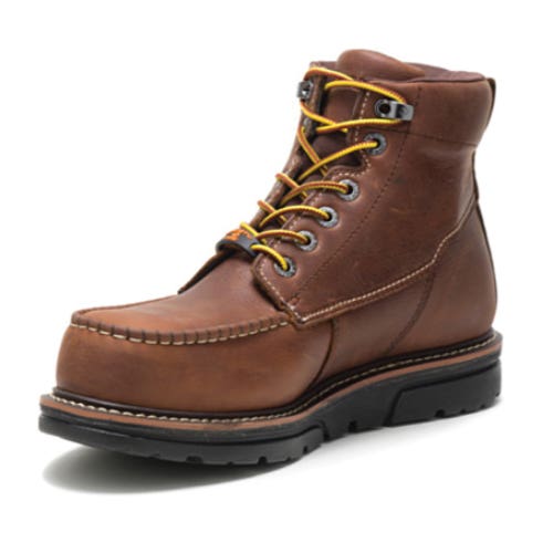 Wolverine I-90 Series W201096 10.5M Work Boots, 10.5, M W, Brown, Leather Upper