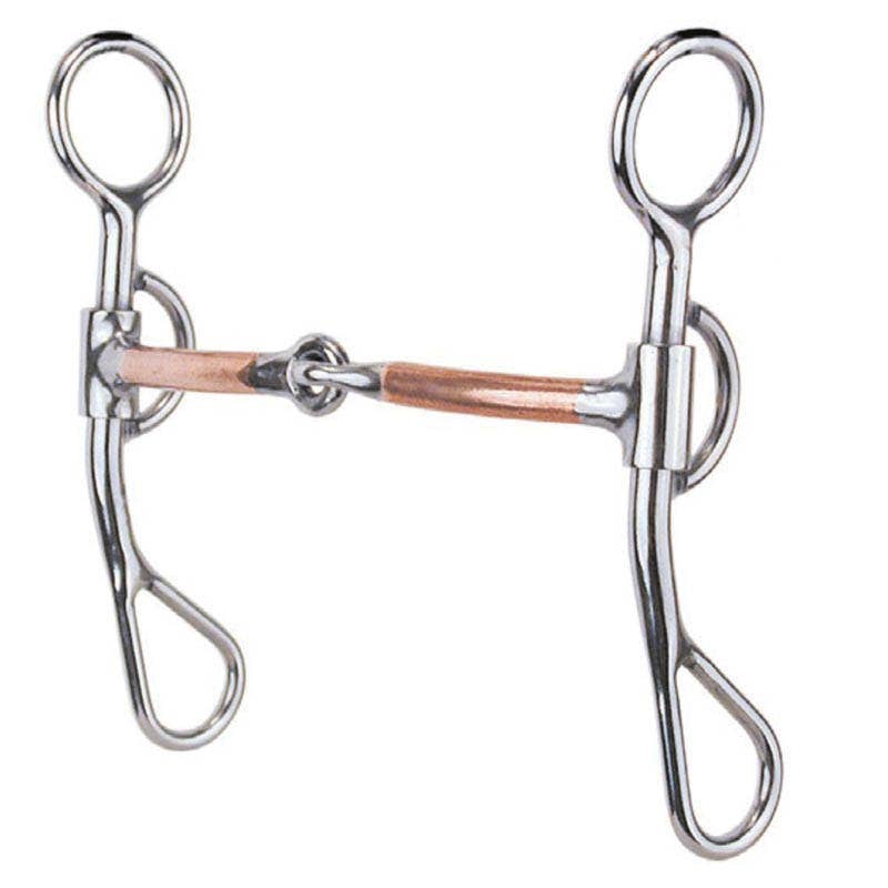 Reinsman Argentine Snaffle Bit, 3/8 in, 5 in Mouth, Copper