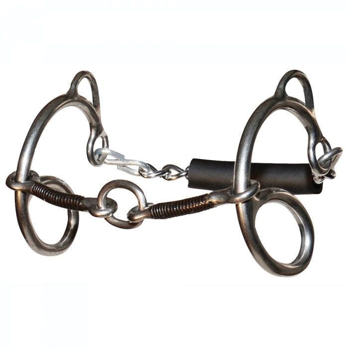 Reinsman Sharon Camarillo Bit, 3/8 in Dia x 5-1/2 in W Mouth, Sweet Iron