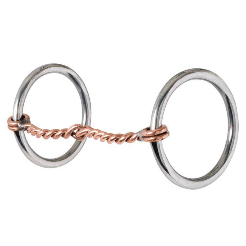 Reinsman Traditional Loose Ring Snaffle Bit, 3/8 in, 5 in Mouth, Copper